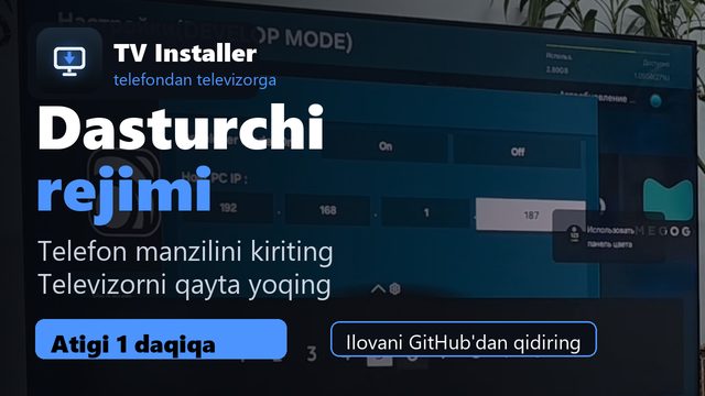 Dasturchi rejimi — o'zbekcha
